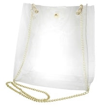 GAME DAY CLEAR CLASSIC TOTE CROSS BODY BAG