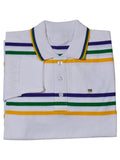 MARDI GRAS KIDS STRIPE L/S RUGBY