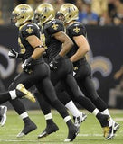 EMBROIDERED LSU & SAINTS KITCHEN TOWEL