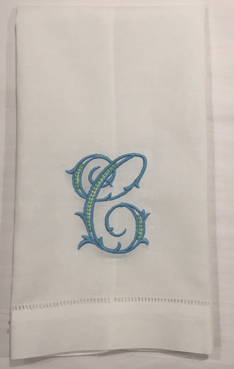 Set of 6 Chapel Hill Croscill Black Animal Print Beaded Crystal Hand Bath  Towels, image size:810x1280